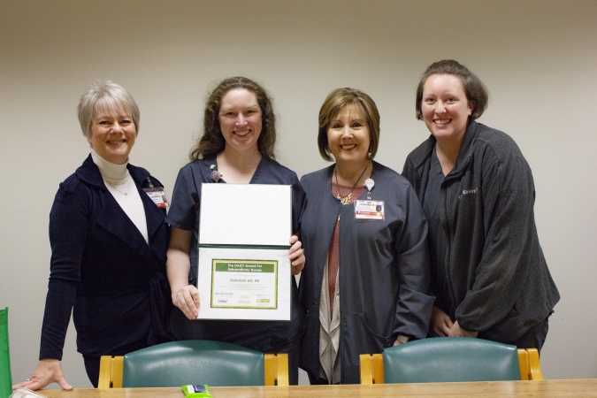 Rebekah Hill of UT Health Rehabilitation Hospital wins DAISY award for service
