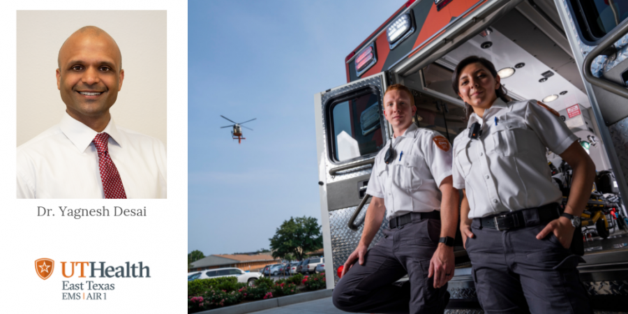 The UT Health East Texas EMS training of how to handle stroke victims 